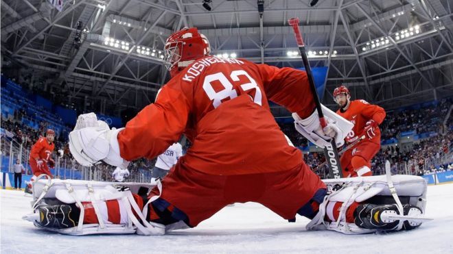 Российские хоккеисты разгромили сборную США на Олимпиаде