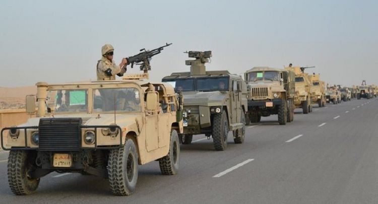 الجيش المصري: مقتل 4 مسلحين وتوقيف 112 في إطار عملية "سيناء 2018"