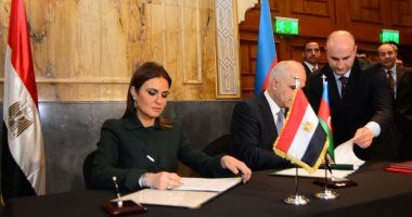 توقيع بروتوكول ومذكرتى تفاهم فى اللجنة المصرية الأذربيجانية.. صور