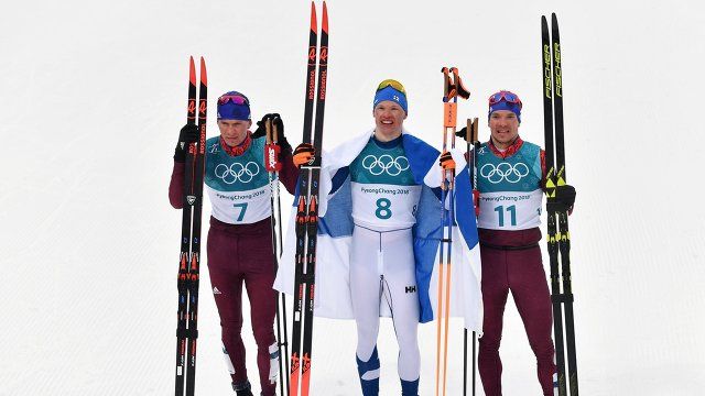 Российские лыжники завоевали серебро и бронзу