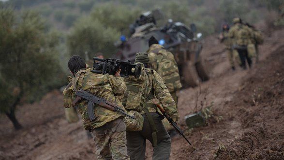 Турецкая армия выбивает курдских террористов