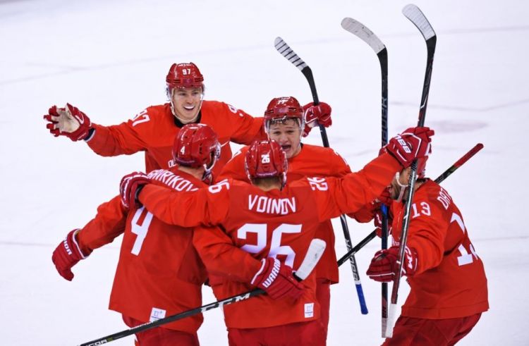 Российские хоккеисты выиграли золото на Олимпиаде