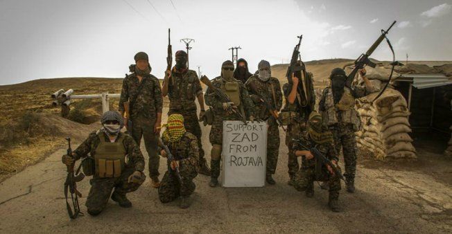 مقاتلون غربيون يقاتلون إلى جانب الأكراد بعفرين: أقصى اليسار يدخل المعركة