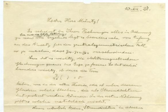 Письмо Эйнштейна о теории относительности продано за 103 тысячи долларов