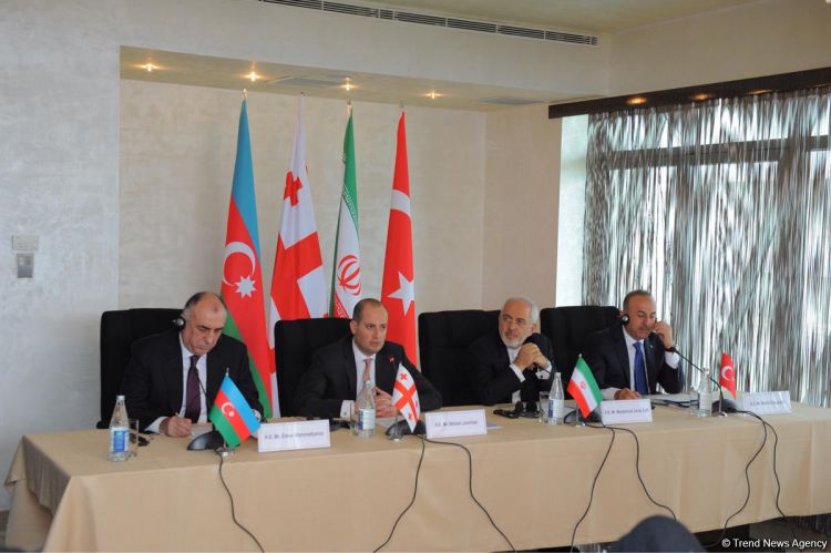 بيان باكو المشترك لوزراء خارجية أذربيجان وتركيا وإيران وجورجيا