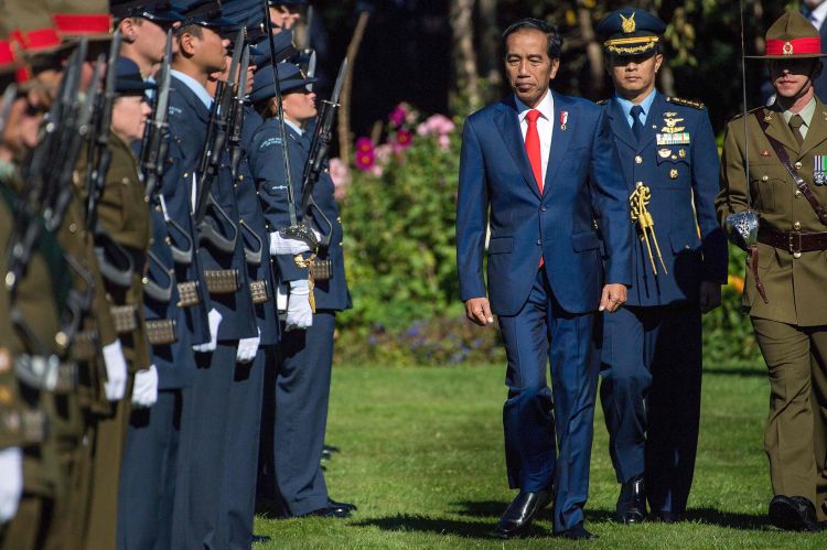 عرض لـ"الماورى" خلال استقبال الرئيس الإندونيسى فى نيوزيلند
