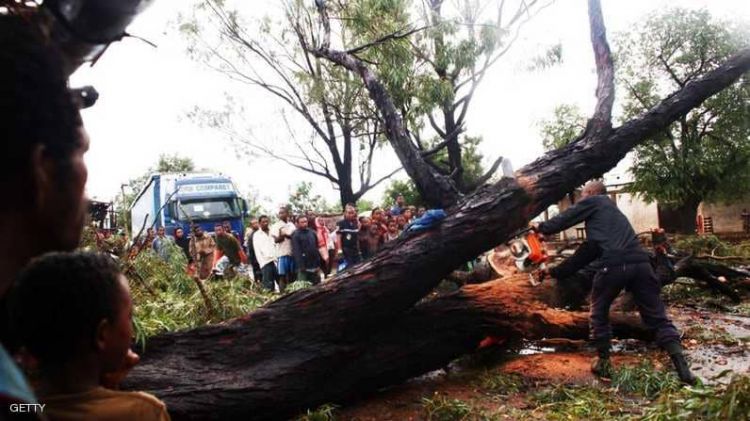 عاصفة "الياكيم" العاتية في مدغشقر تشرد الآلاف