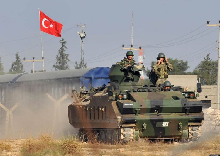 Турки наступают на сторонников Асада в Тал-Рифат