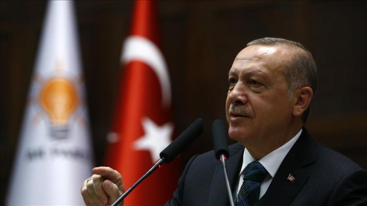 أردوغان: سنمضي قدما في مكافحة التنظيمات الإرهابية