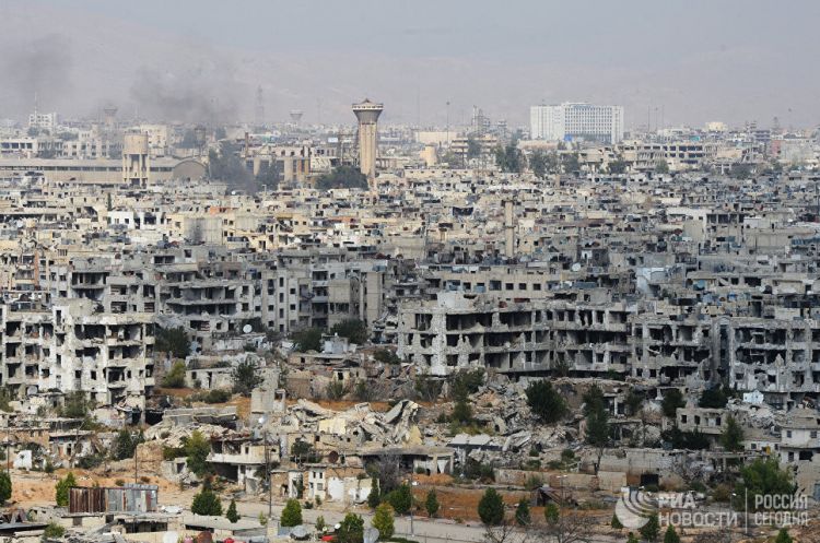 Боевики обстреляли Дамаск, погибли 24 человека