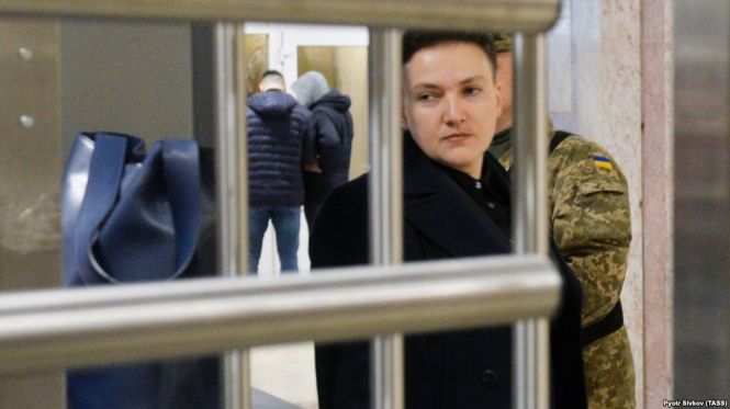 Савченко обнажилась перед камерой