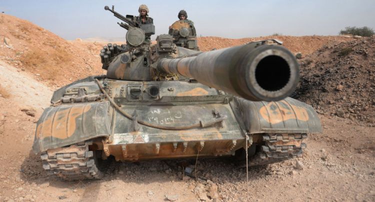الجيش السوري... تأمين الحماية الشاملة لدبابة "تي-72"