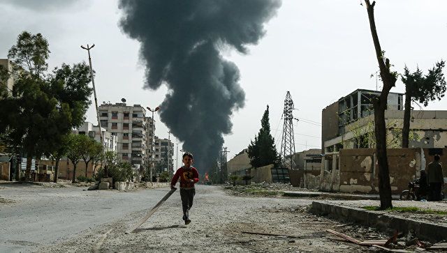Жители сирийской Думы призвали боевиков сдаться правительственным войскам