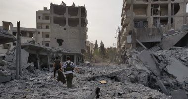 40 قتيلا فى غارات جوية على مدينة دوما السورية بعد فشل تطبيق اتفاق الإجلاء