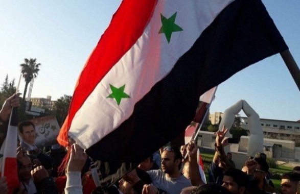 Жители Дамаска вышли на улицы в поддержку Асада