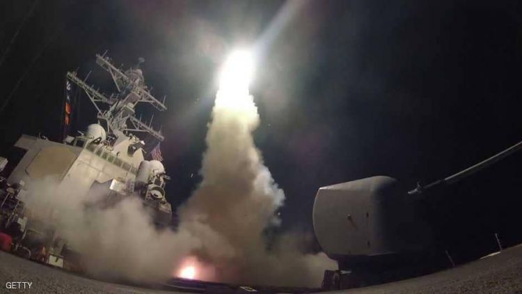 البنتاغون لا يستبعد "دولة ثالثة" بالهجوم الصاروخي في سوريا