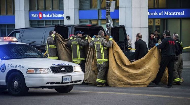 Инцидент в Торонто: 10 погибших, 15 раненых