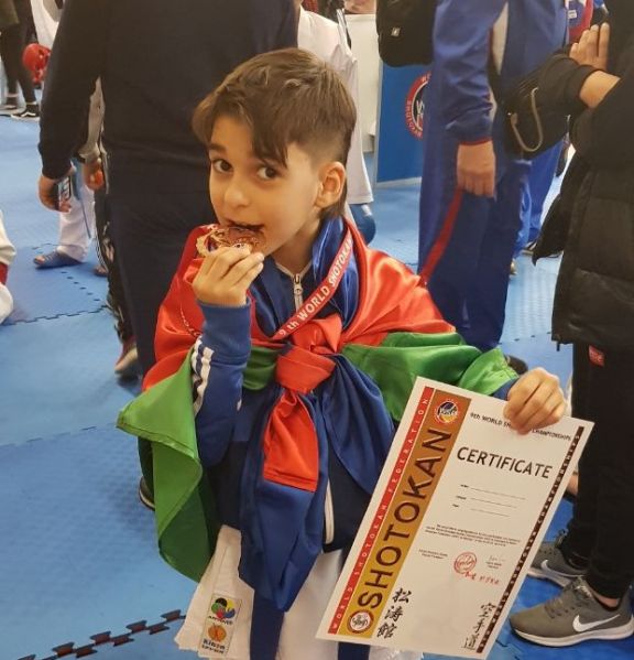 Yusif Cəfərov karate üzrə dünya çempionu oldu