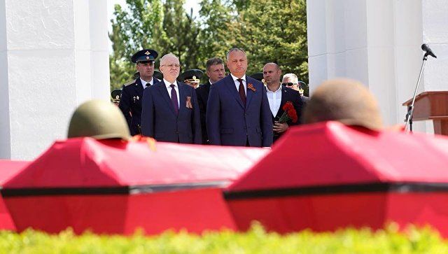 В Молдавии перезахоронили останки 26 солдат Великой Отечественной войны