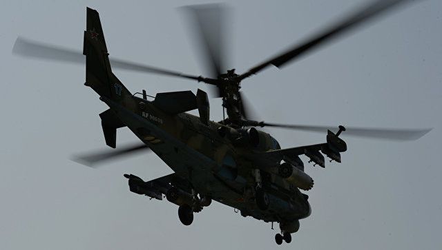 Российский вертолет Ка-52 потерпел катастрофу в Сирии, оба летчика погибли