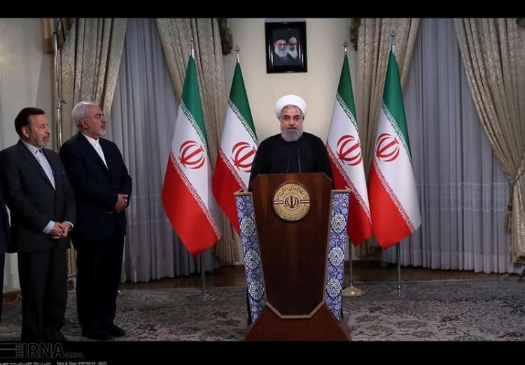 روحاني: الاتفاق النووي بقي منذ اللحظة مع 5 دول..امريكا لم تكن ملتزمة ابداً بتعهداتها