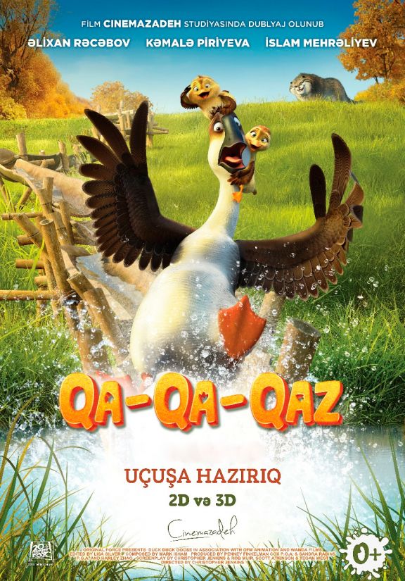 В «CinemaPlus» состоялся показ анимационного фильма «Qa-Qa-Qaz» с профессиональным азербайджанским дубляжом