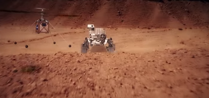 НАСА собирается доставить на Марс вертолёт