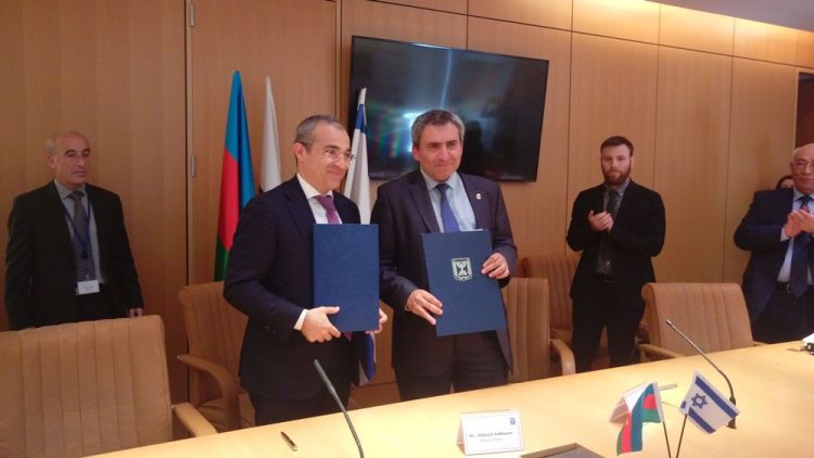 В Иерусалиме состоялось первое заседание межправительственной комиссии Азербайджан-Израиль