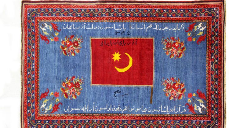 Azərbaycan Xalq Cümhuriyyətinin yadigarı olan nadir xalça aşkar edildi