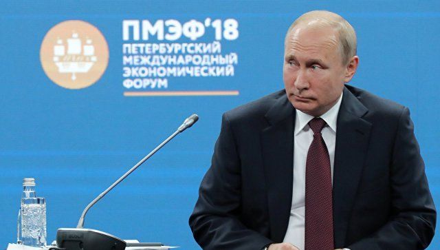 Путин об угрозе экономического кризиса