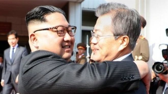 زعيما الكوريتين يلتقيان في قمة مفاجئة