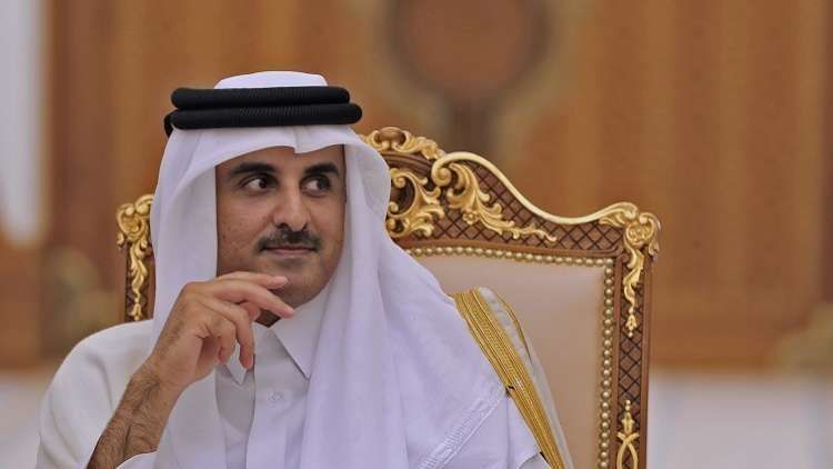 أمير قطر يتوجه إلى الكويت