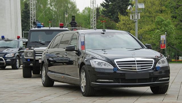 Путин предпочел использовать Mercedes во время визита в Австрию