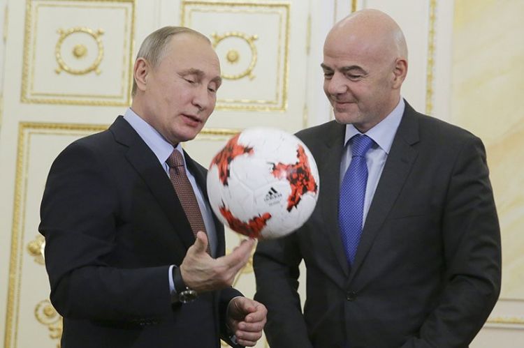 Путин назвал лучших футболистов всех времен