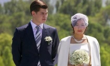 Nazarbayevin 18 yaşlı nəvəsi evləndi Foto