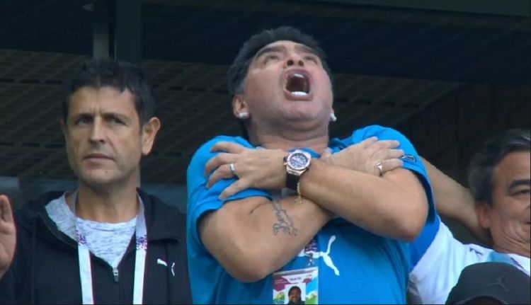 Argentina - Nigeriya oyunundan sonra Maradona xəstəxanaya düşdü