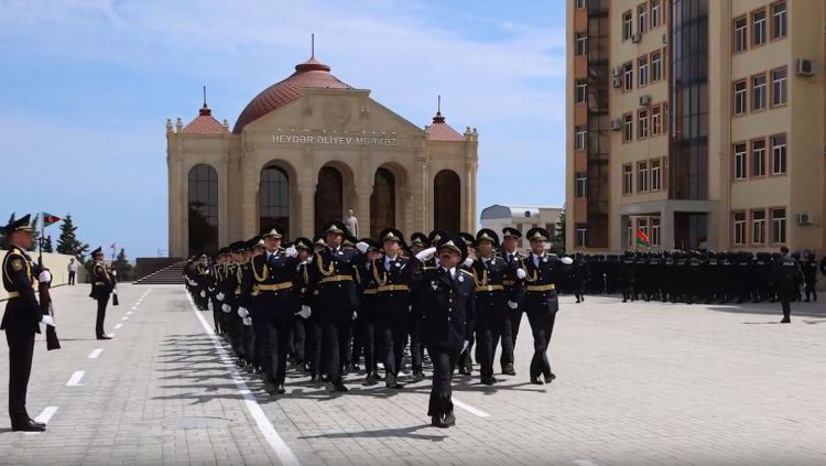 Новый марш Азербайджанской полиции