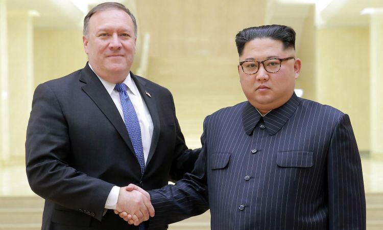 Помпео прибыл в Пхеньян для участия в переговорах с Ким Чен Ыном