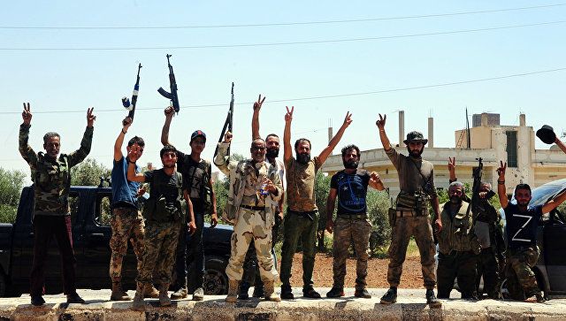 Сирийская армия взяла под контроль город Тафас