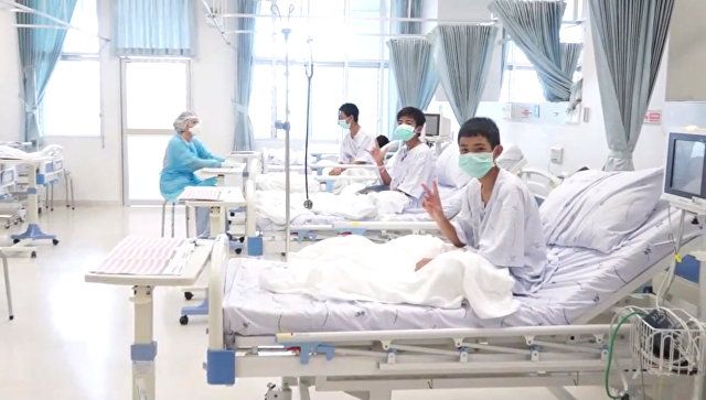 Спасенных в Таиланде детей выпишут из больницы 19 июля