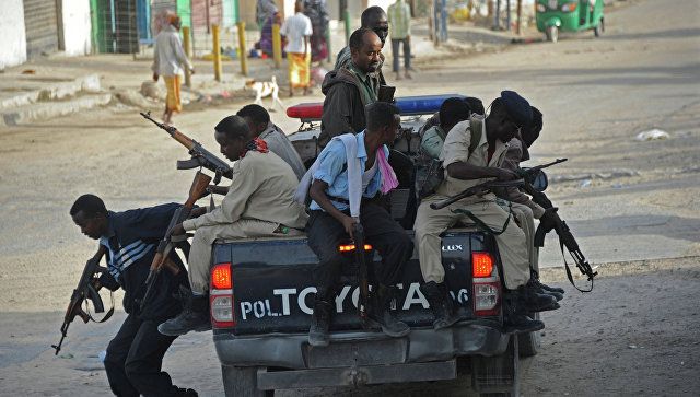 У президентского дворца в столице Сомали прогремел мощный взрыв