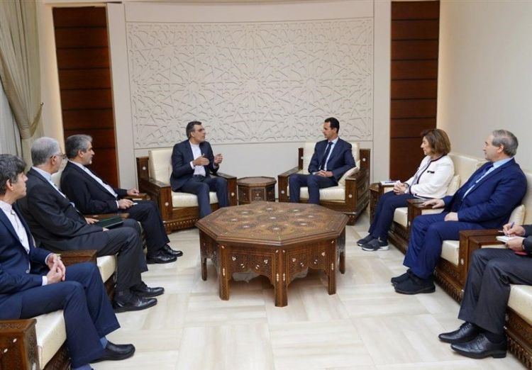 الرئيس السوري يستقبل "أنصاري".. العلاقات السورية الإيرانية عامل استقرار أساسي في المنطقة