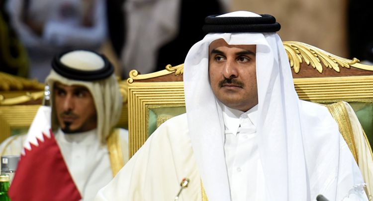 زيارة لأمير قطر هي الأولى منذ الأزمة الخليجية