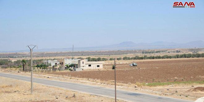 الجيش يواصل عملياته ضد الإرهاب في ريف درعا الشمالي الغربي ويحرر عددا من القرى والبلدات