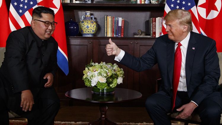 Трамп заявил, что ждет новой встречи с Ким Чен Ыном