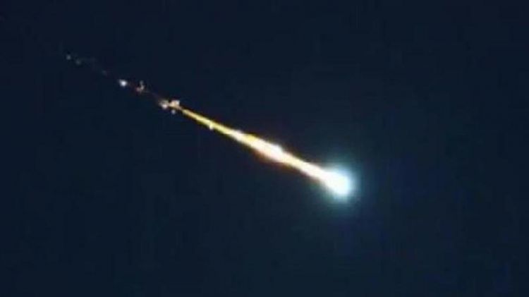 Rusiya səmasında meteorit ANBAAN GÖRÜNTÜLƏR