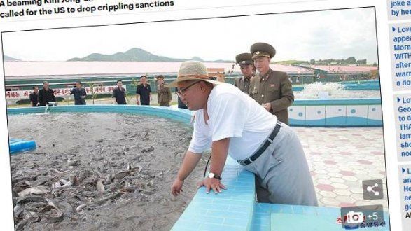 Ким Чен Ын сменил имидж и отправился на рыбалку