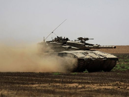 Израиль стягивает танки к сектору Газа