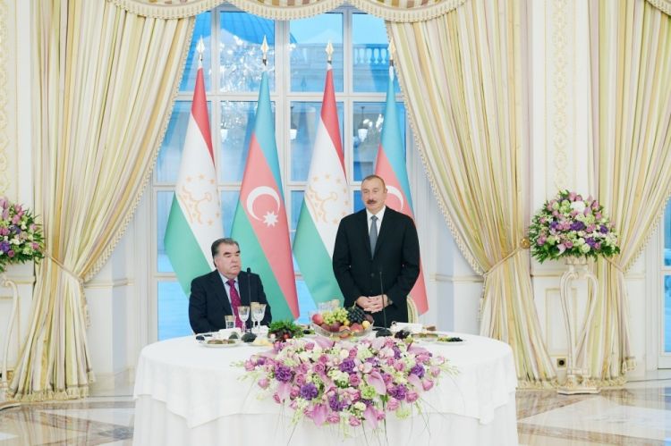 Мы будем прилагать все усилия для развития Азербайджана и Таджикистана Ильхам Алиев