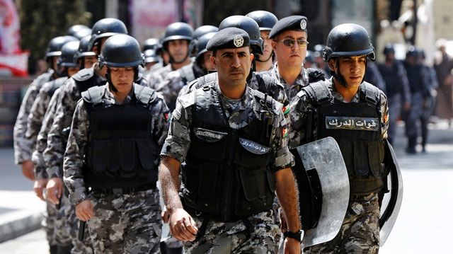 Jordan says explosive device behind blast that killed policeman